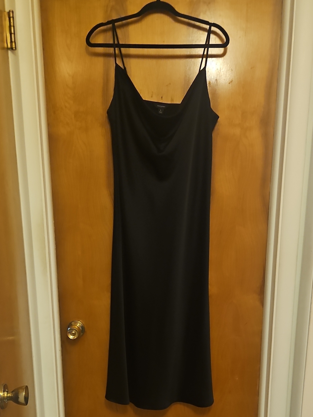 Banana Republic Black Dress with Spaghetti Straps